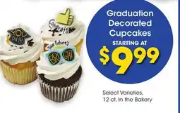 Ralphs Graduation Decorated Cupcakes offer