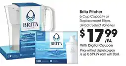 Ralphs Brita Pitcher offer