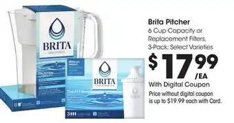 Ralphs Brita Pitcher offer