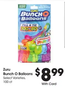 Ralphs Zuru Bunch O Balloons offer