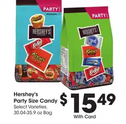 Ralphs Hershey's Party Size Candy offer