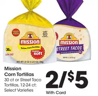 Ralphs Mission Corn Tortillas offer