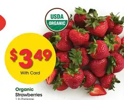Ralphs Organic Strawberries offer