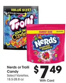 Ralphs Nerds or Trolli Candy offer