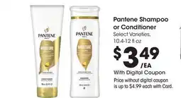 Ralphs Pantene Shampoo or Conditioner offer