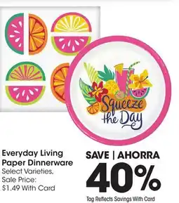 Ralphs Everyday Living Paper Dinnerware offer