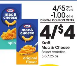 Ralphs Kraft Mac & Cheese offer