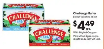 Ralphs Challenge Butter offer