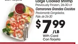 Ralphs Large Cooked Shrimp offer