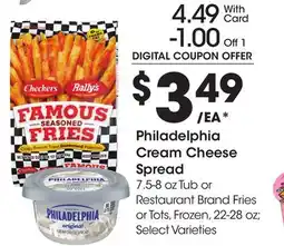 Ralphs Philadelphia Cream Cheese Spread offer