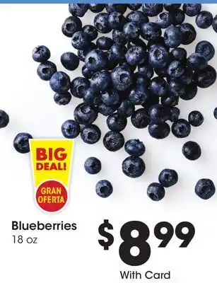 Ralphs Blueberries offer