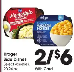Ralphs Kroger Side Dishes offer