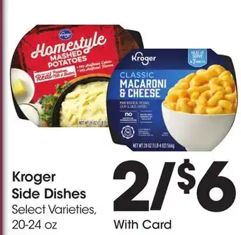 Ralphs Kroger Side Dishes offer