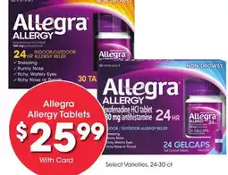 Ralphs Allegra Allergy Tablets offer