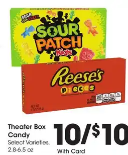 Ralphs Theater Box Candy offer