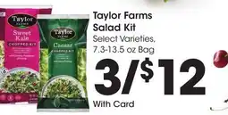 Ralphs Taylor Farms Salad Kit offer