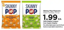Food 4 Less Skinny Pop Popcorn offer