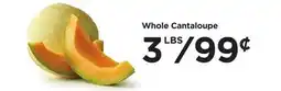 Food 4 Less Whole Cantaloupe offer