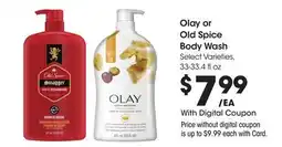 Ralphs Olay or Old Spice Body Wash offer