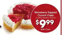 Ralphs Strawberry Topped Crunch Cake offer