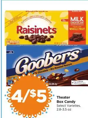 Food 4 Less Theater Box Candy offer