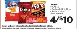 Food 4 Less Doritos offer