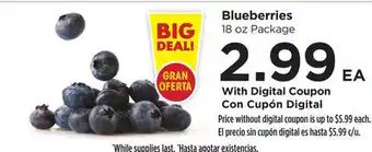 Food 4 Less Blueberries offer