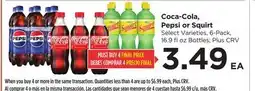 Food 4 Less Coca-Cola, Pepsi or Squirt offer