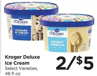 Food 4 Less Kroger Deluxe Ice Cream offer