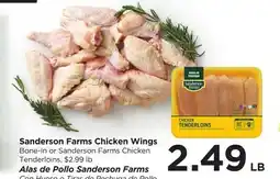 Food 4 Less Sanderson Farms Chicken Wings offer