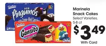 Ralphs Marinela Snack Cakes offer