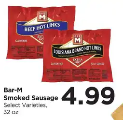Food 4 Less Bar-M Smoked Sausage offer