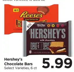 Food 4 Less Hershey's Chocolate Bars offer
