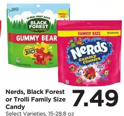 Food 4 Less Nerds, Black Forest or Trolli Family Size Candy offer