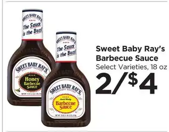 Food 4 Less Sweet Baby Ray's Barbecue Sauce offer