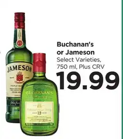 Food 4 Less Buchanan's or Jameson offer