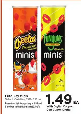 Food 4 Less Frito-Lay Minis offer