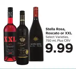 Food 4 Less Stella Rosa, Roscato or XXL offer
