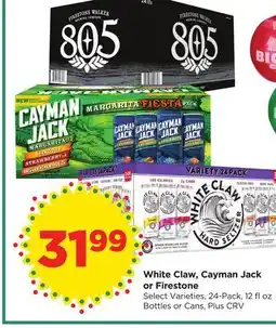 Food 4 Less White Claw, Cayman Jack or Firestone offer