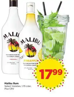 Food 4 Less Malibu Rum offer