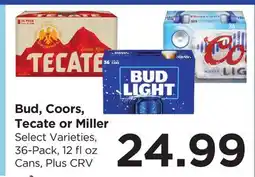 Food 4 Less Bud, Coors, Tecate or Miller offer