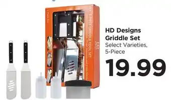 Food 4 Less HD Designs Griddle Set offer