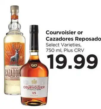 Food 4 Less Courvoisier or Cazadores Reposado offer