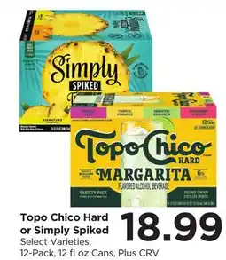 Food 4 Less Topo Chico Hard or Simply Spiked offer