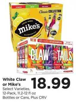 Food 4 Less White Claw or Mike's offer