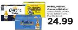 Food 4 Less Modelo, Pacifico, Corona or Heineken offer