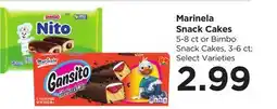 Food 4 Less Marinela Snack Cakes offer