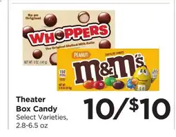 Food 4 Less Theater Box Candy offer