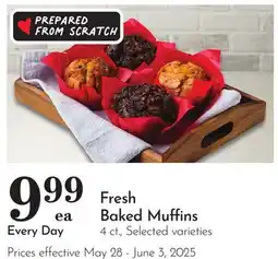 Pavilions Fresh Baked Muffins offer