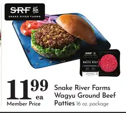 Pavilions Snake River Farms Wagyu Ground Beef Patties offer